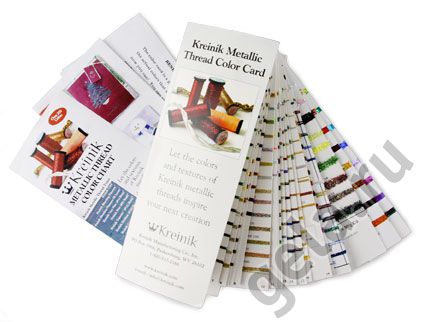 KMCC Цветовая карта KREINIK "Нити металлик"