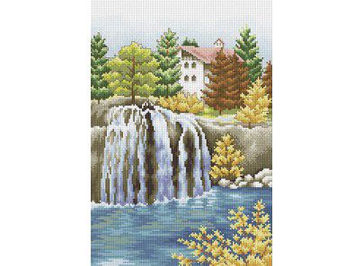 Алмазная мозаика Белоснежка "Водопад" 083-ST