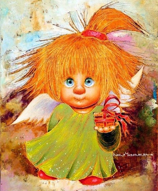 GX30429 Картина по номерам Paintboy "Подарок от Солнечного Ангела"