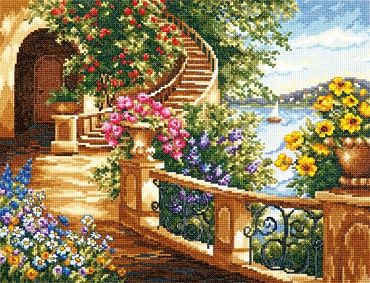 Набор для вышивания Чудесная игла «На лазурном берегу» 48-04
