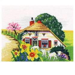 238-593 "Сельский пейзаж. Весна"  (Pako)