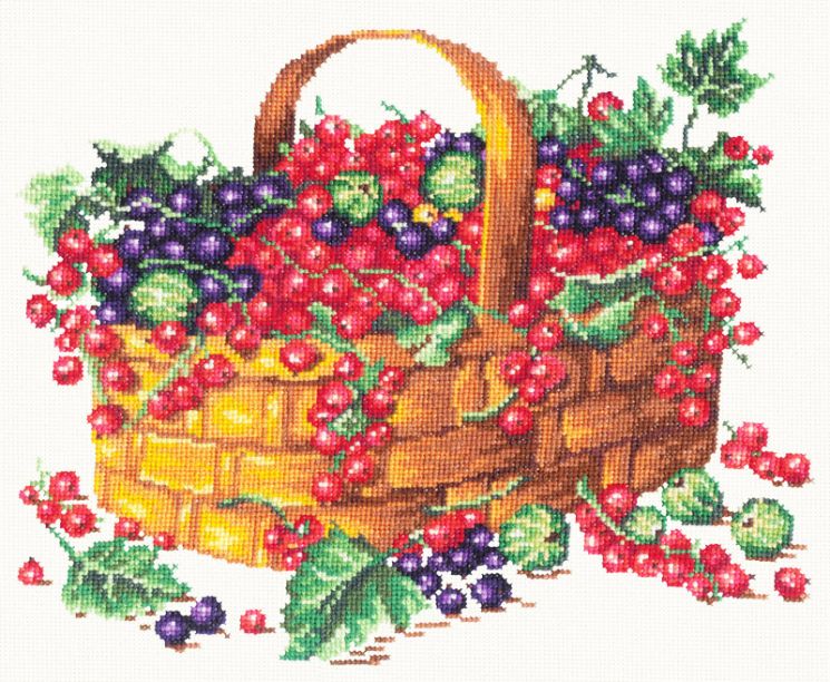 Набор для вышивания Чудесная игла «Смородина» 55-09