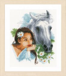 PN-0166310 Набор для вышивания LANARTE "My best friend"