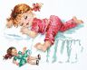 35-24 Набор для вышивания Чудесная игла "УМАЯЛАСЬ…"