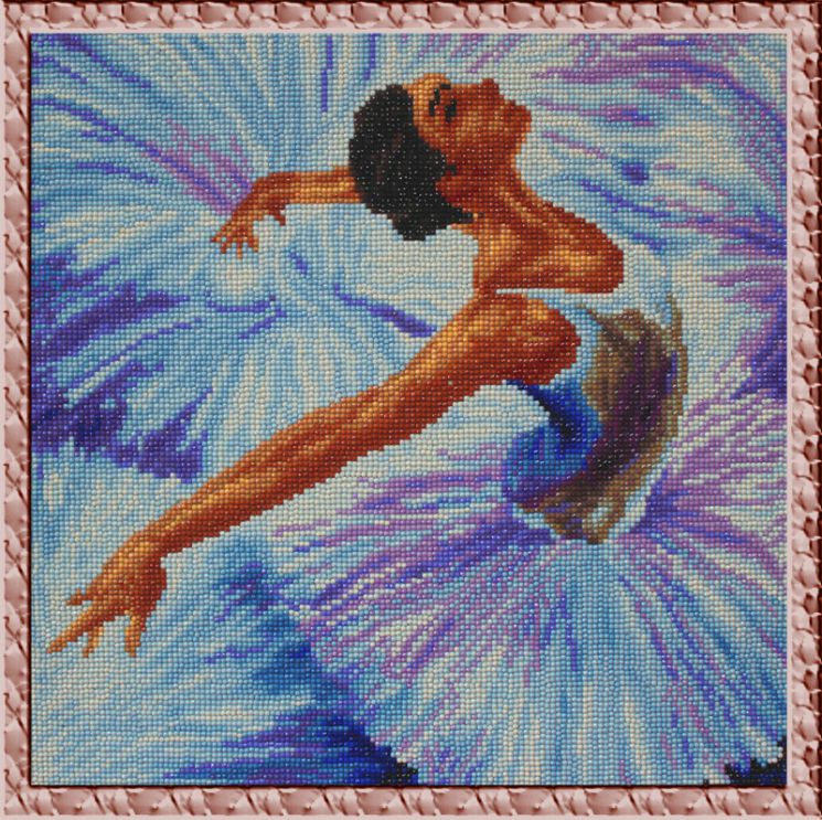Алмазная мозаика Color Kit "Вдохновение" MO040