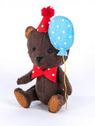 ПФД-1051 Набор для изготовления текстильной игрушки "Happy Мишка"
