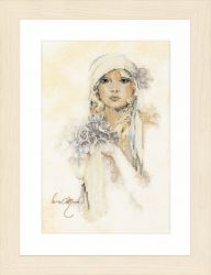 PN-0008013 Набор для вышивания LANARTE "Sara Moon / Lady With Lilac Flower"