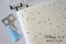 3984/1329 Ткань равномерного плетения Zweigart Murano Splash 32ct, цвет молочный с базальтовыми брызгами